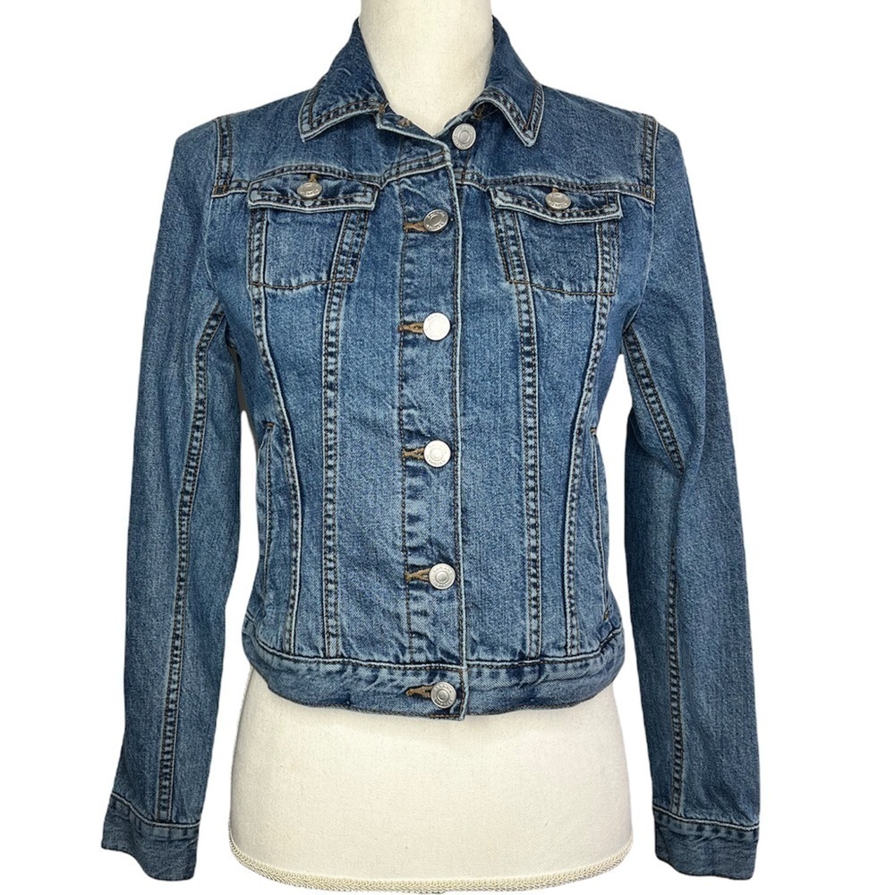Banana Republic XSmall Denim Trucker Jean Jacket